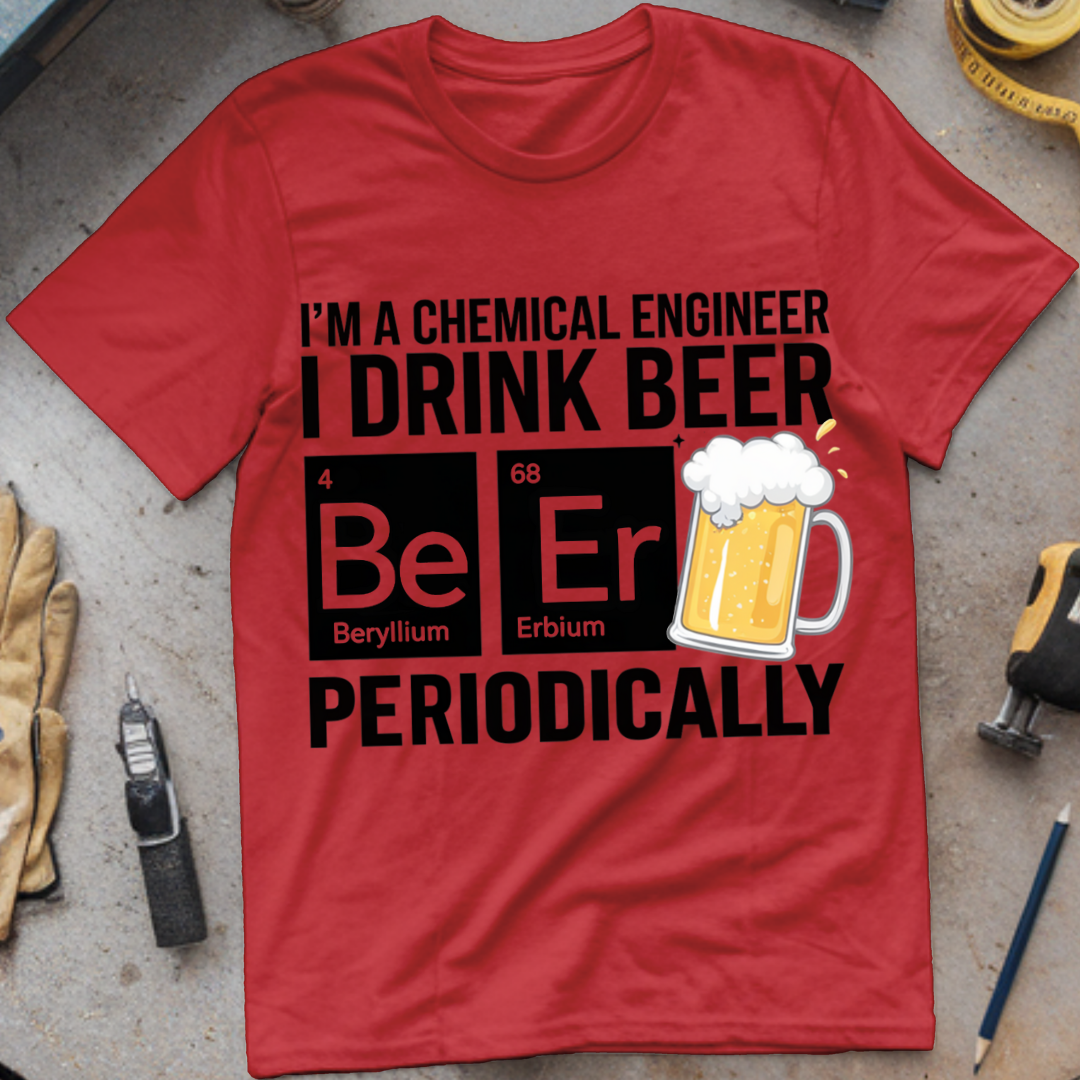 I'm a Chemical Engineer: I Drink Beer Periodically