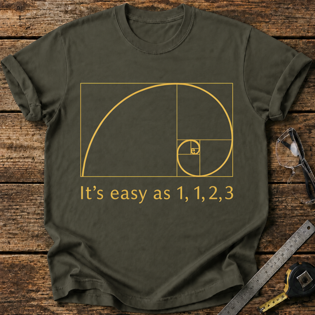 Fibonacci Spiral T-shirt