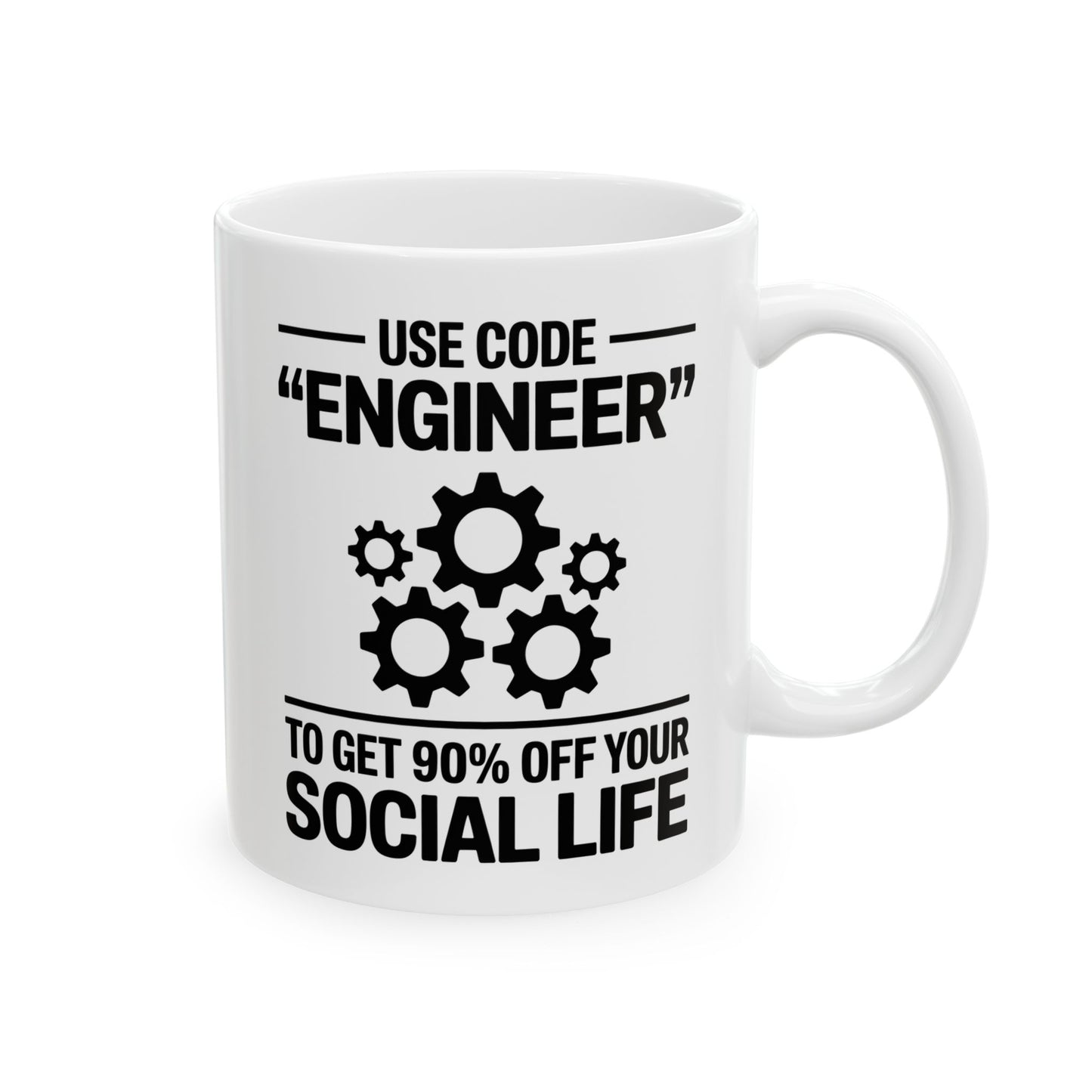 Use code ENGINEER to get 90% off your social life