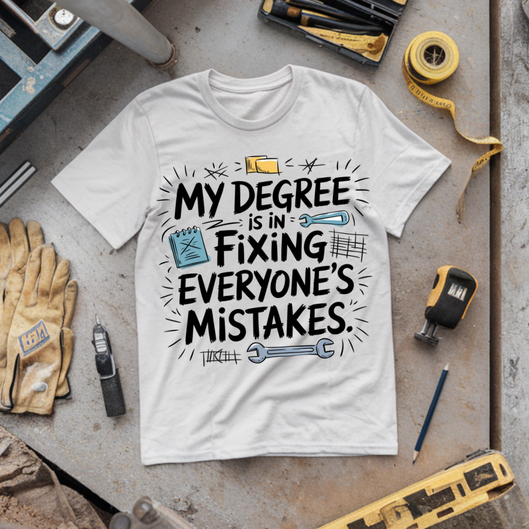 My degree is in fixing everyone's mistakes