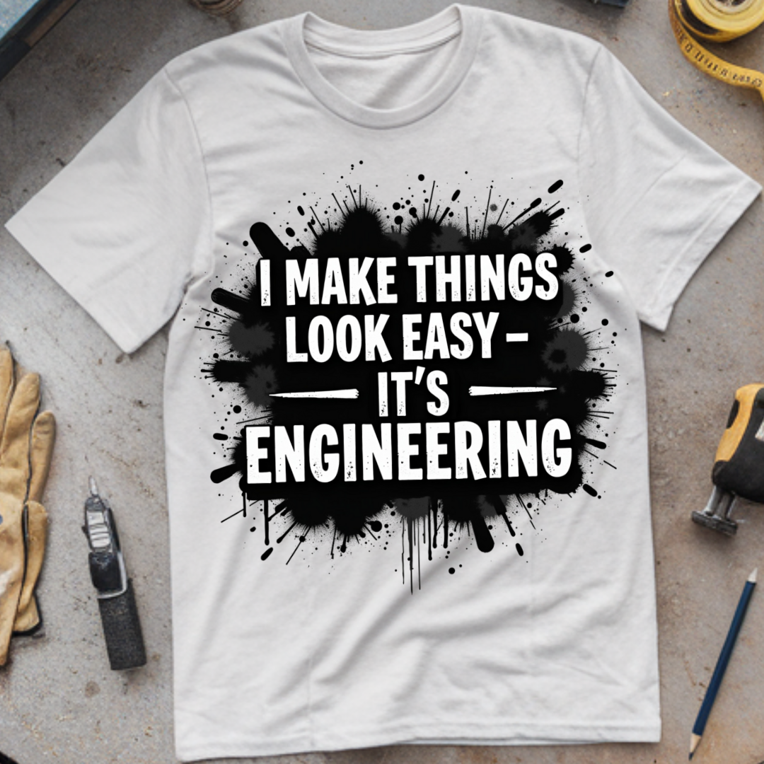 I Make Things Look Easy: It’s Engineering