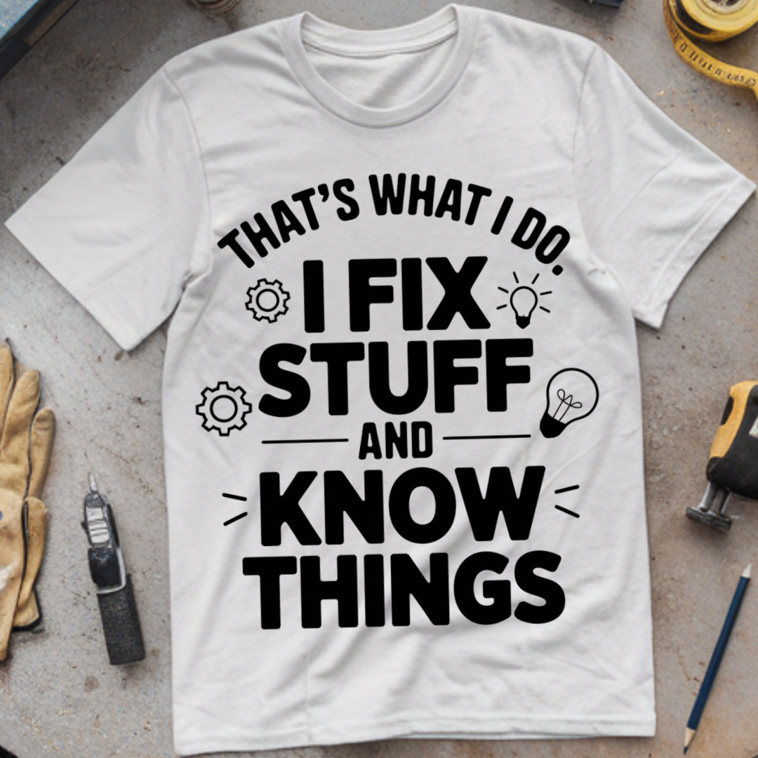 That’s What I Do: I Fix Stuff and Know Things