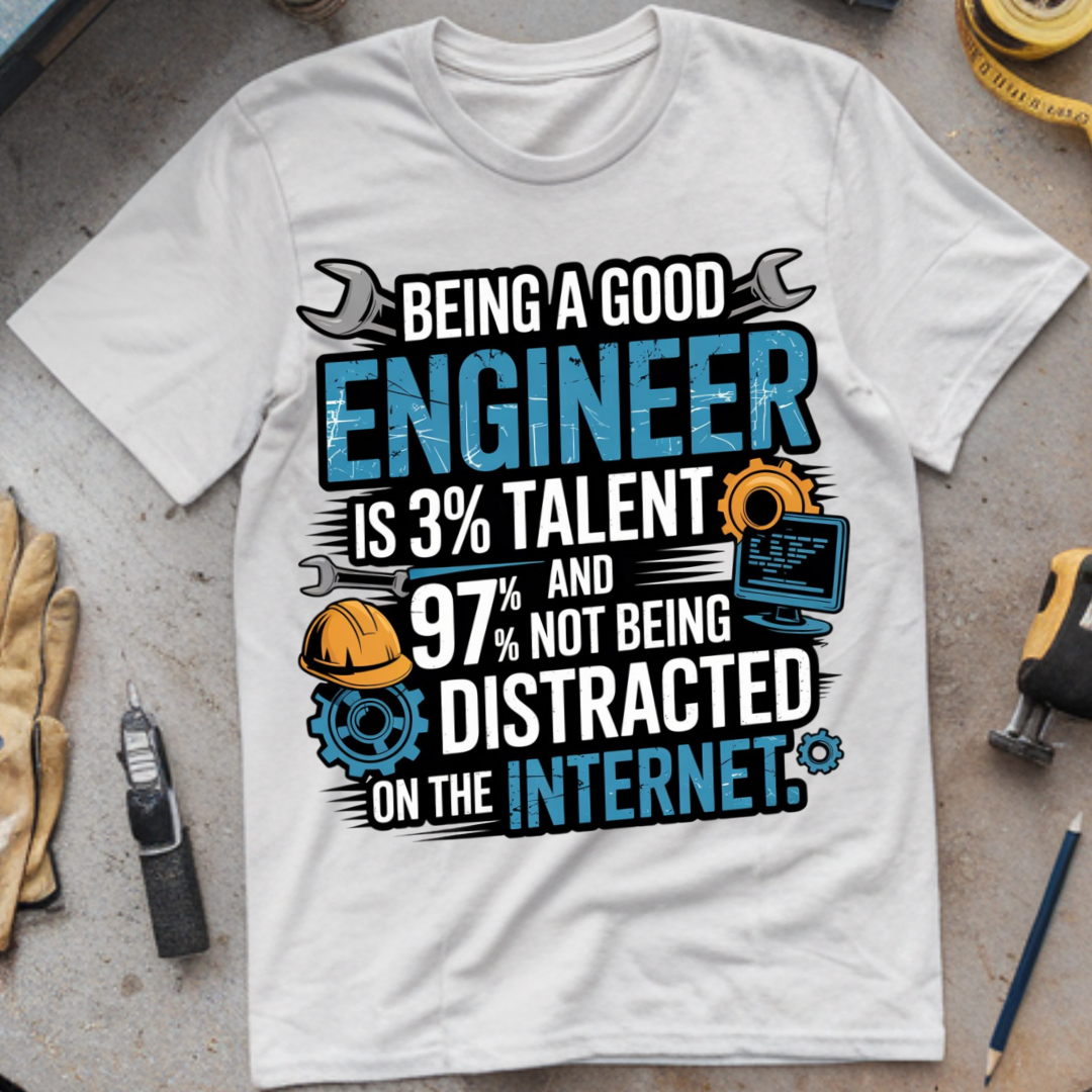 Being a Good Engineer: 3% Talent, 97% Not Being Distracted