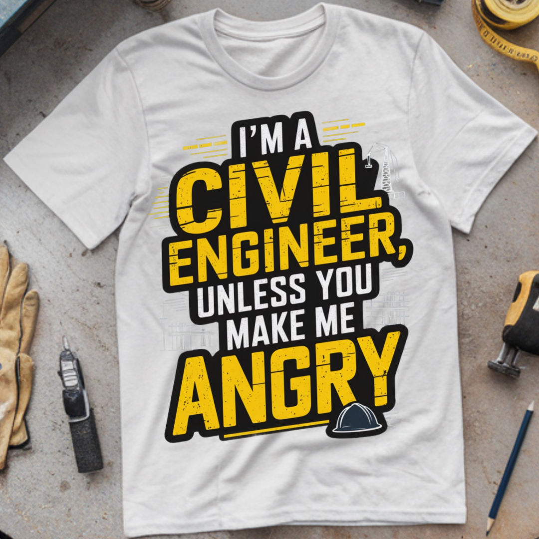 I’m a Civil Engineer, Unless You Make Me Angry