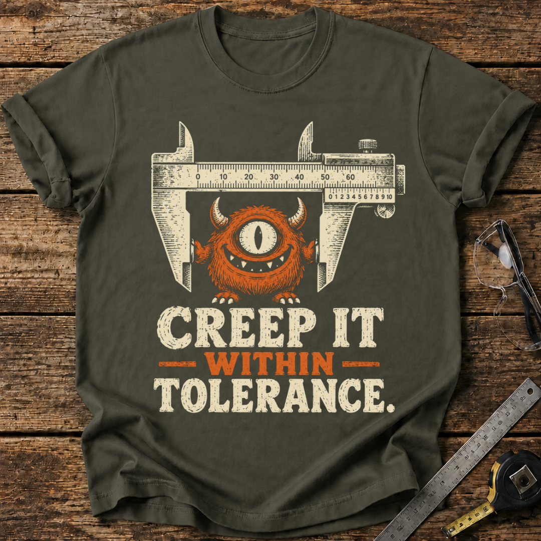Creep It Within Tolerance T-shirt