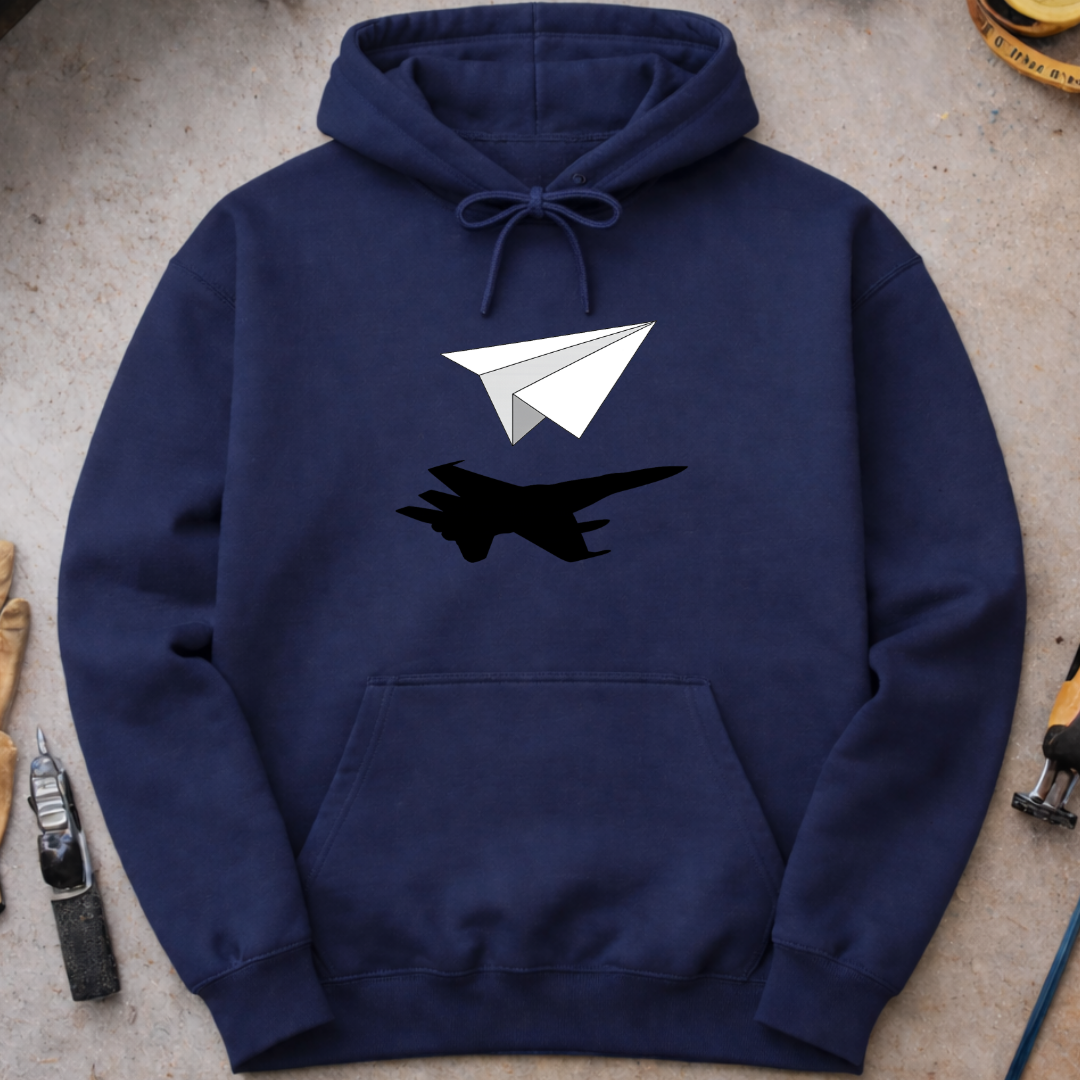Paper Airplane Hoodie