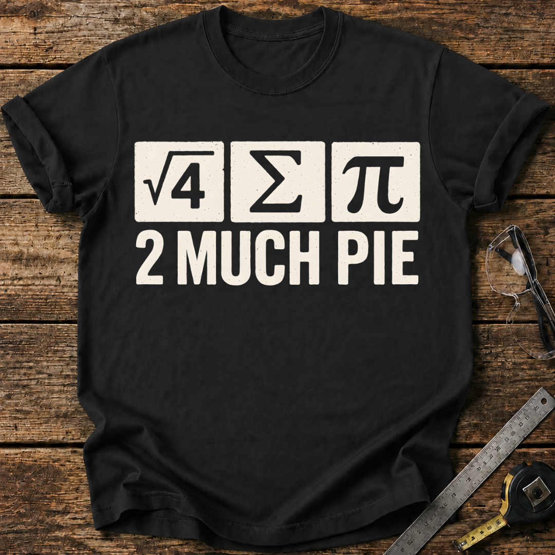 Too Much Pie T-shirt