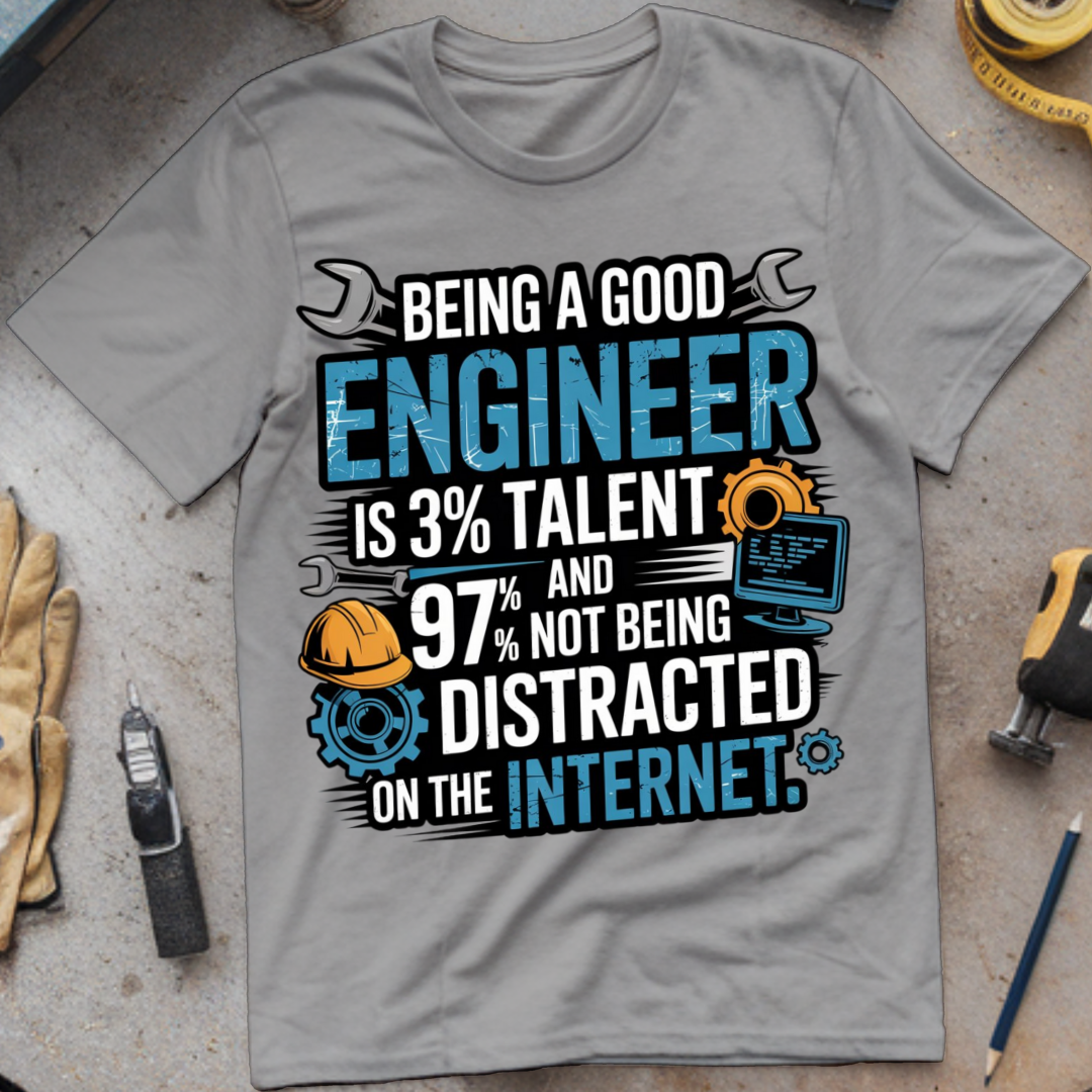 Being a Good Engineer: 3% Talent, 97% Not Being Distracted