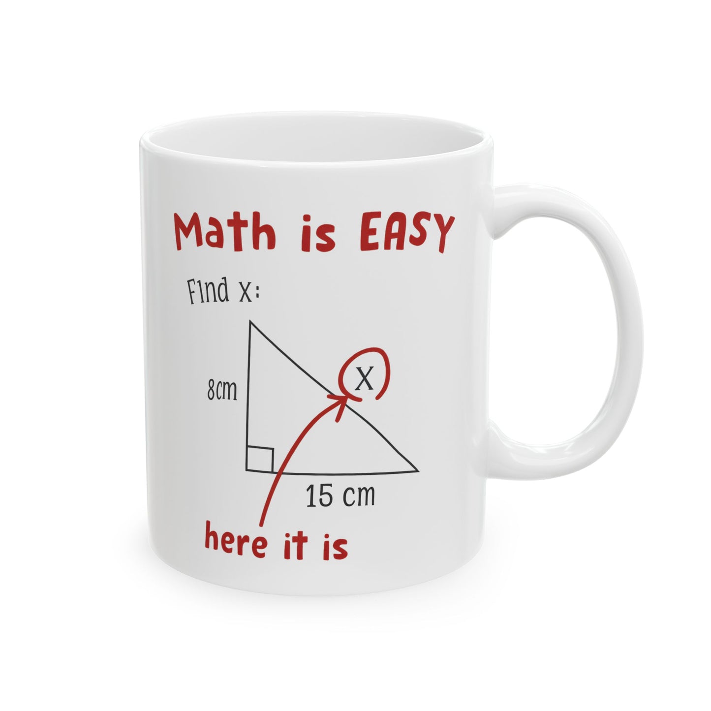 Math Is Easy – Find X, There It Is