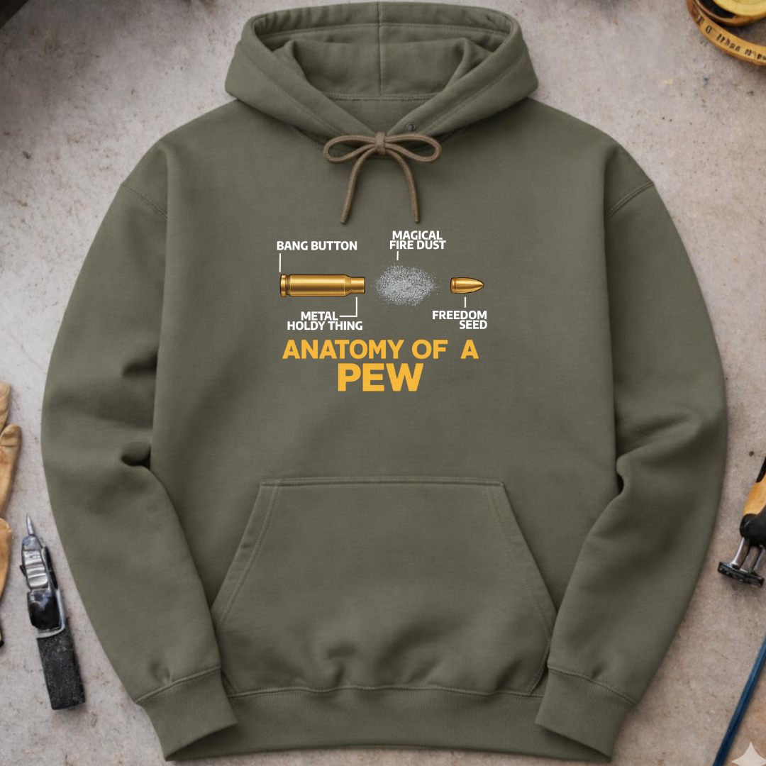 Anatomy of a Pew Hoodie
