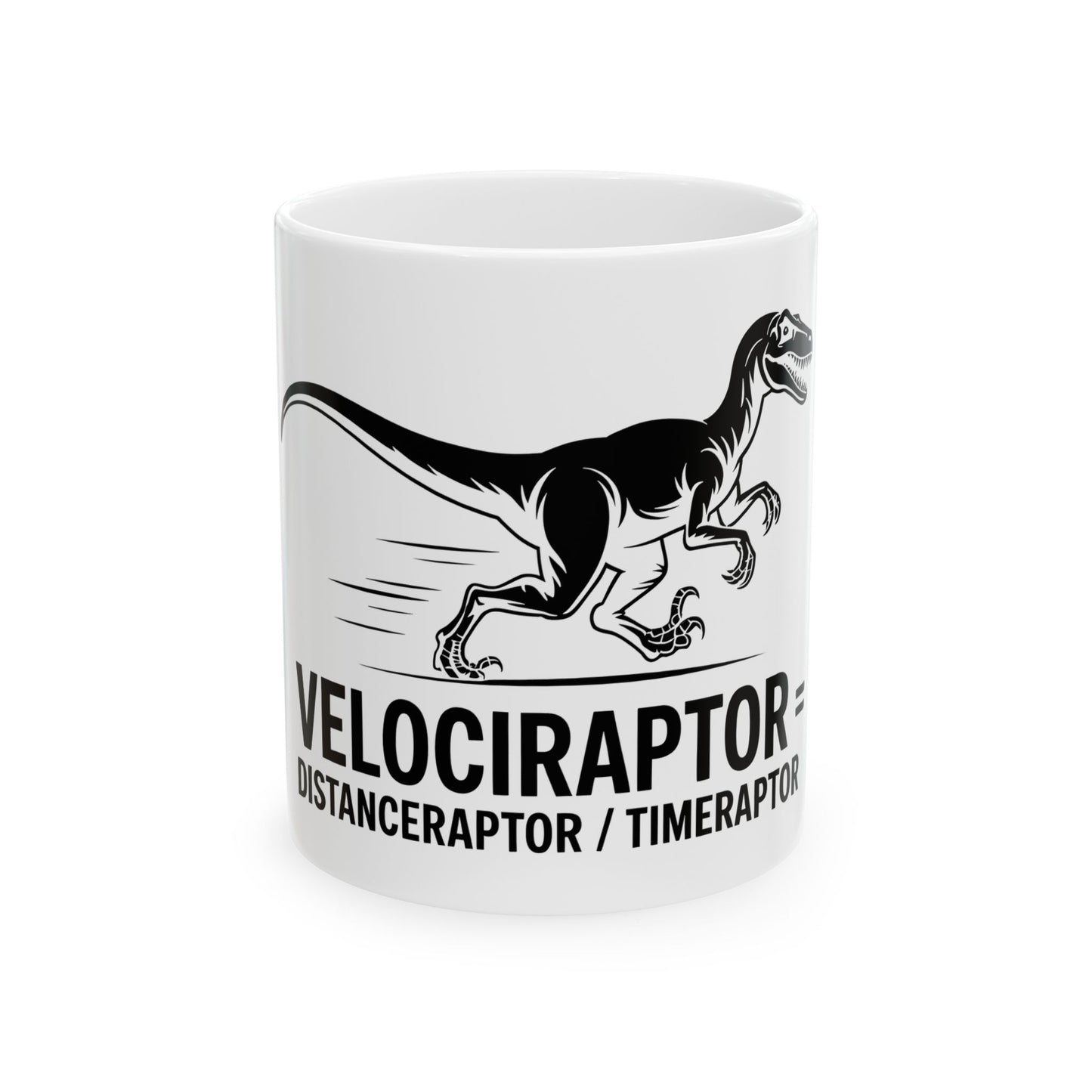 Velociraptor = distanceraptor ÷ timeraptor