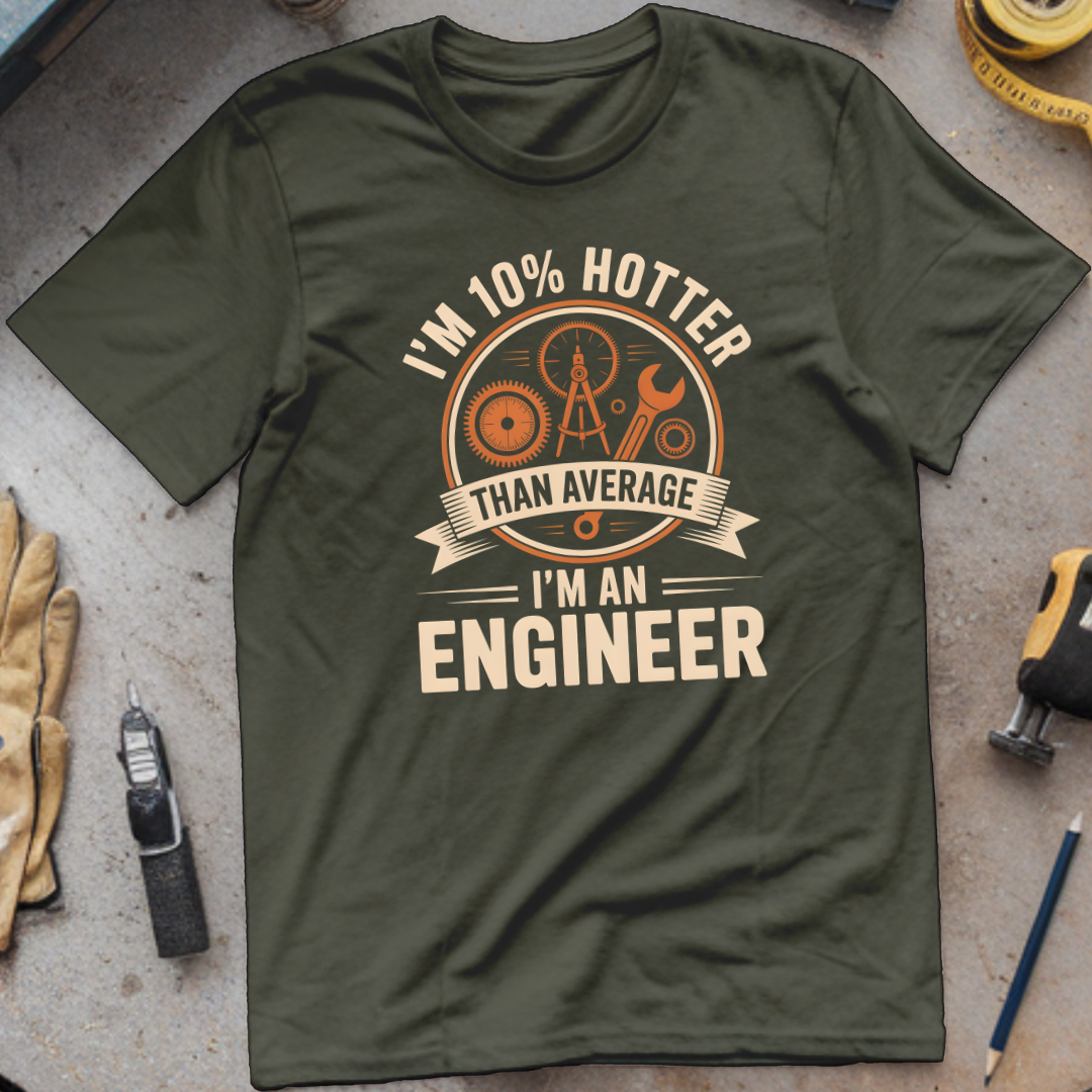 10% Hotter then average