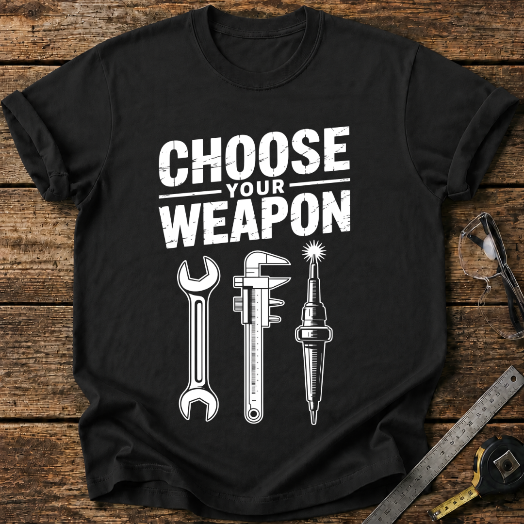 Choose your weapon T-shirt