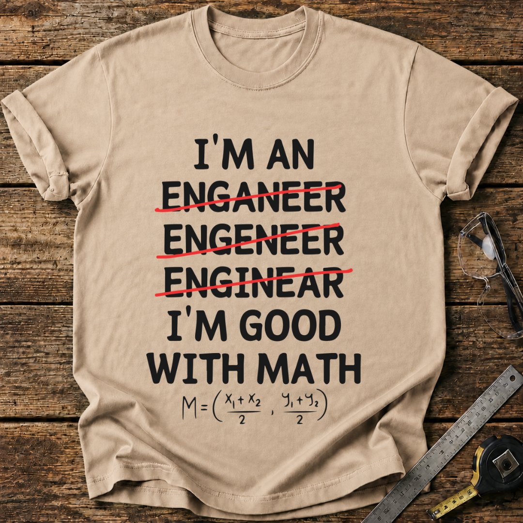 I'm Good with Math T-shirt