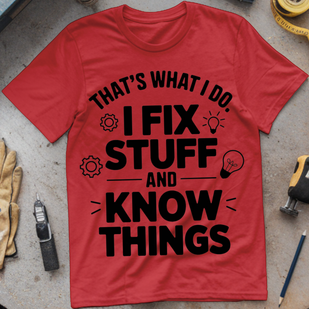 That’s What I Do: I Fix Stuff and Know Things