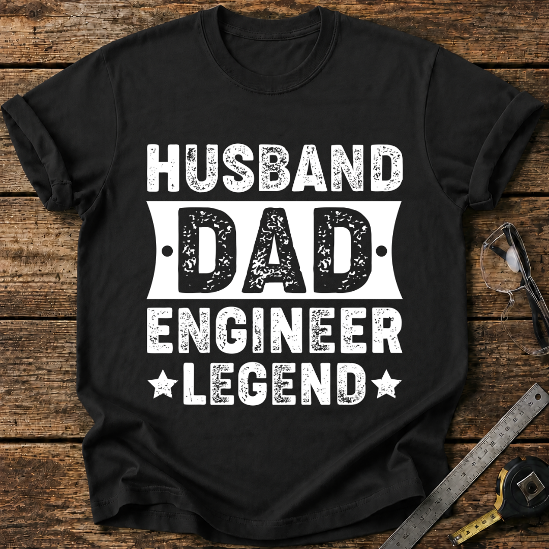 Husband, Dad, Engineer, Legend T-shirt
