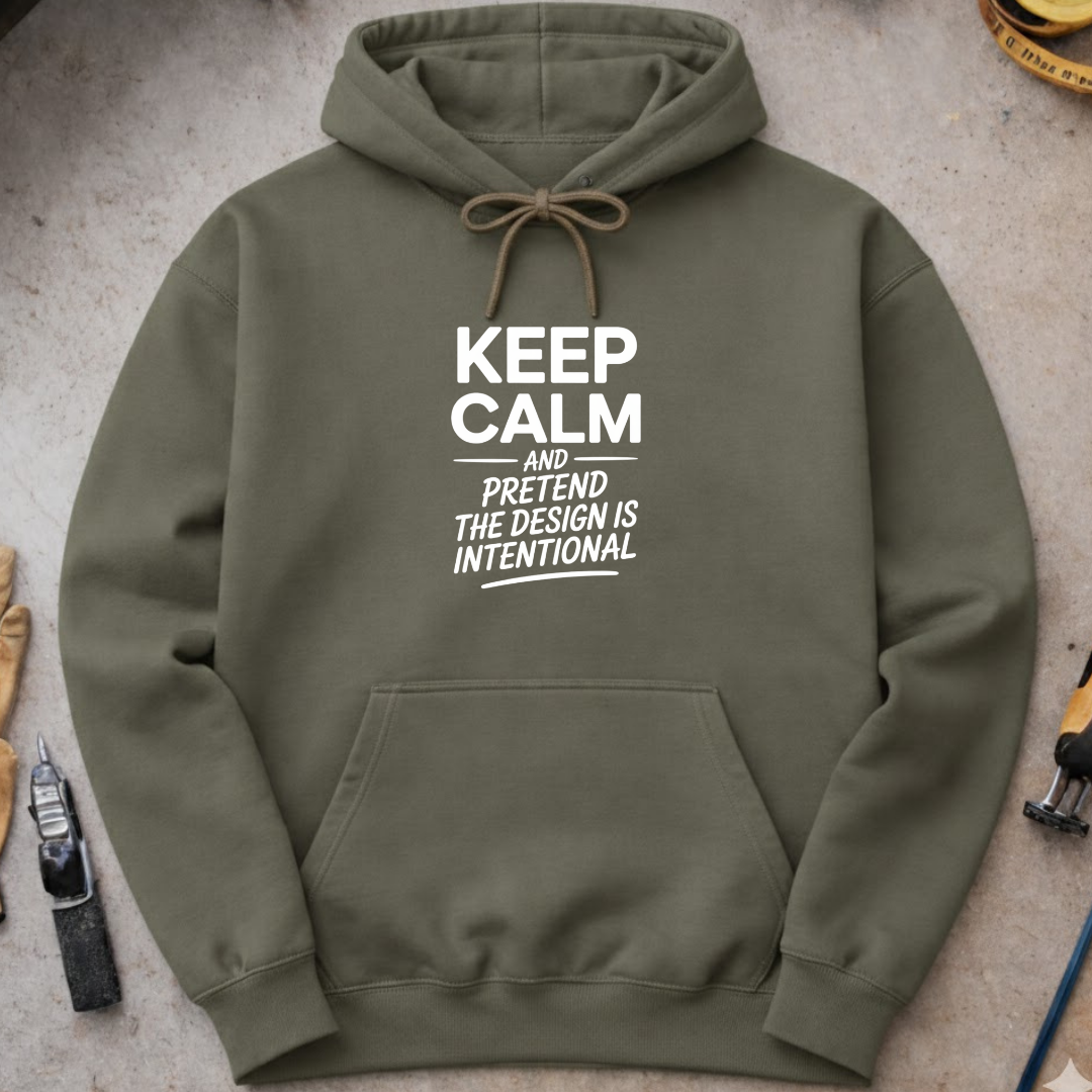 Keep Calm and Pretend Hoodie