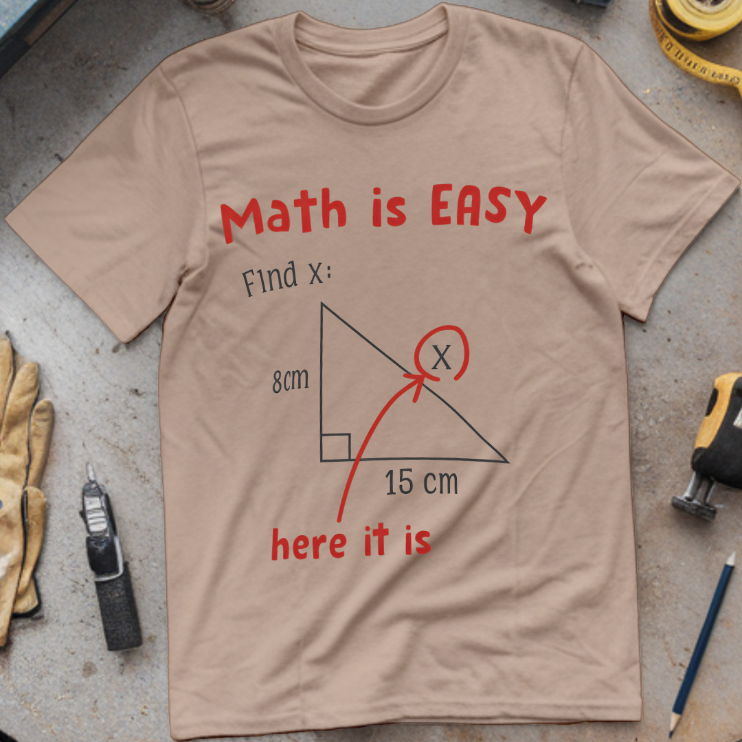 Math Is Easy – Find X, There It Is