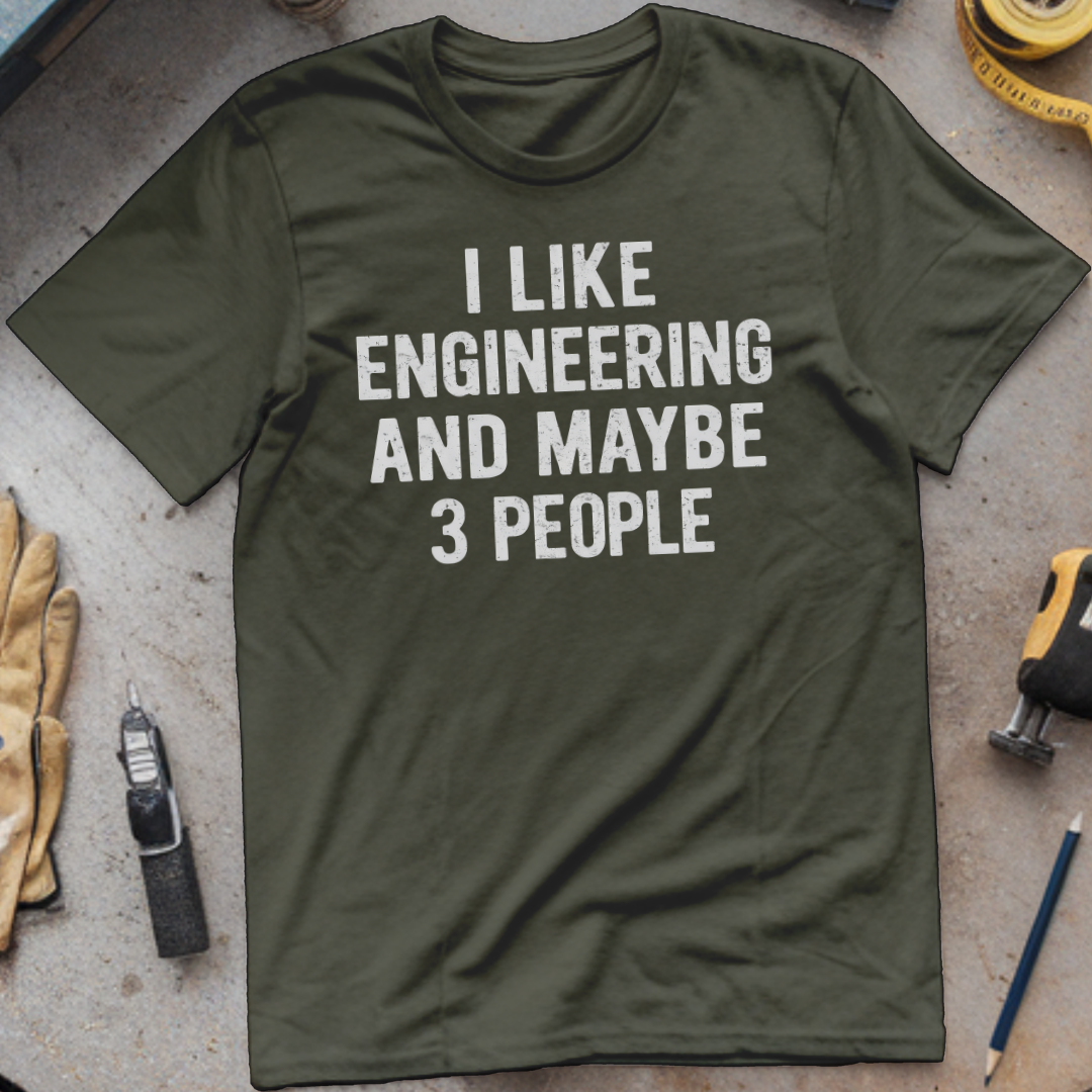I like engineering T-shirt