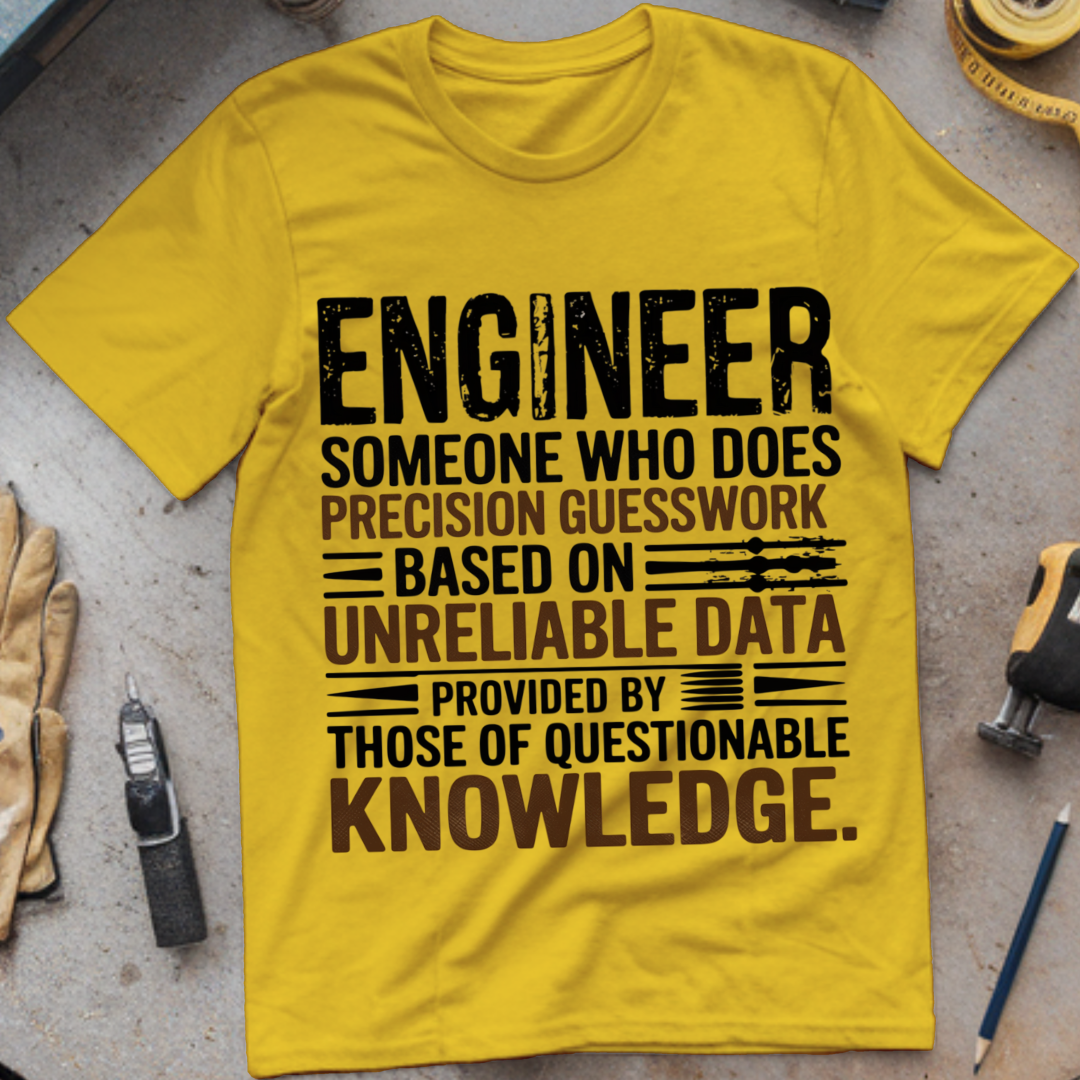 Engineer: Someone Who Does Precision Guesswork