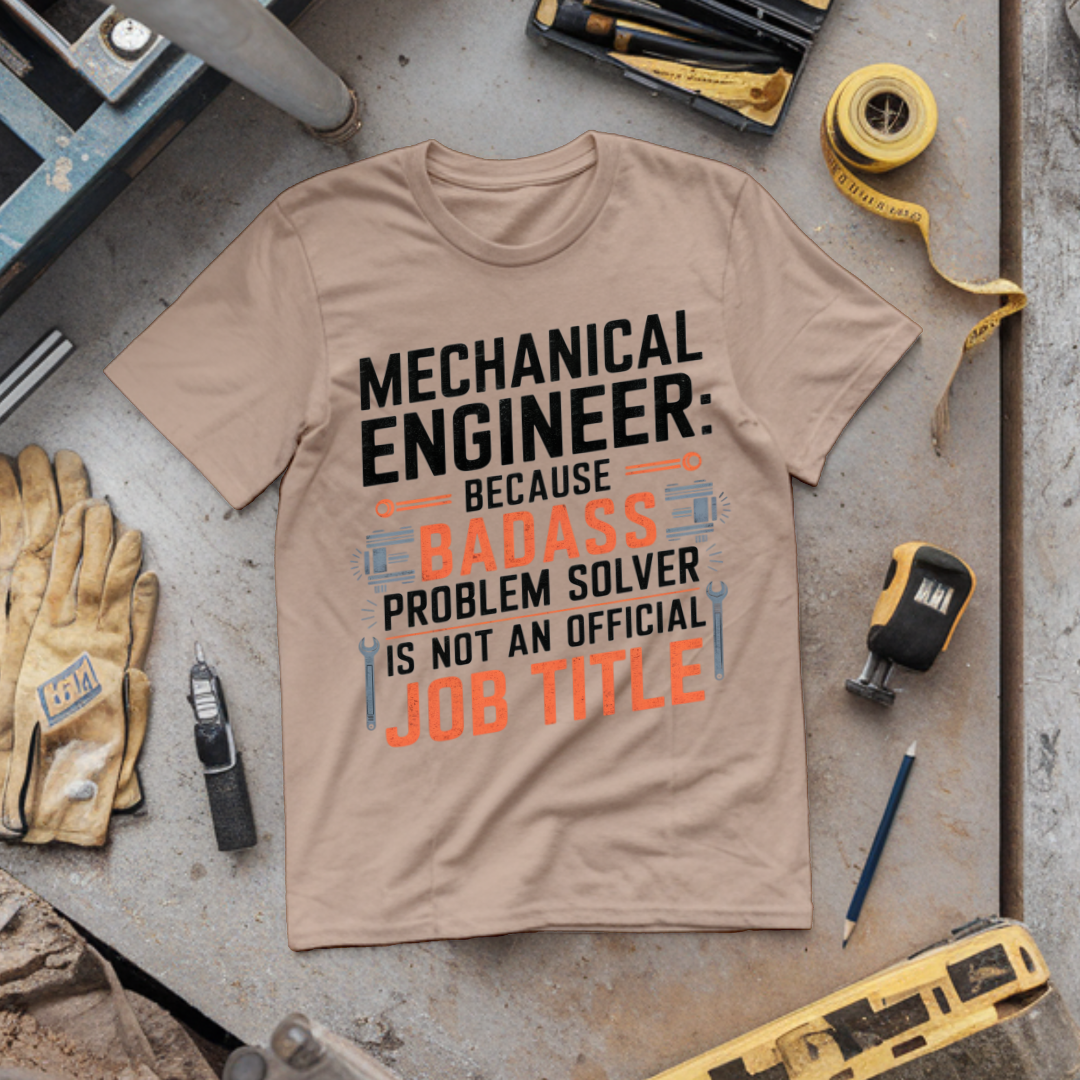 Mechanical Engineer: Because Badass Problem Solver Is Not an Official Job Title