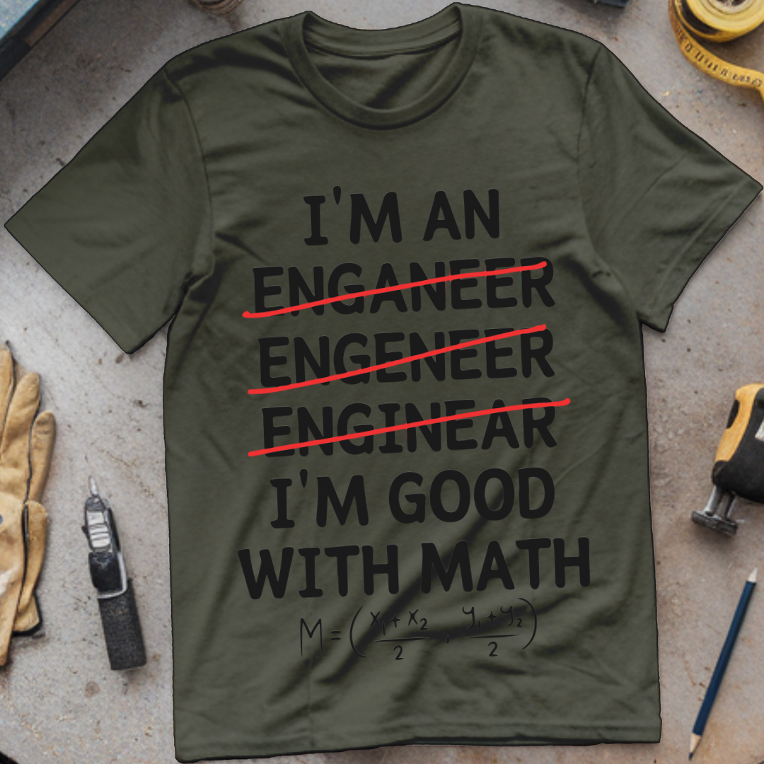 I'm an Enganeer, Engeneer, Enginear, I'm Good with Math