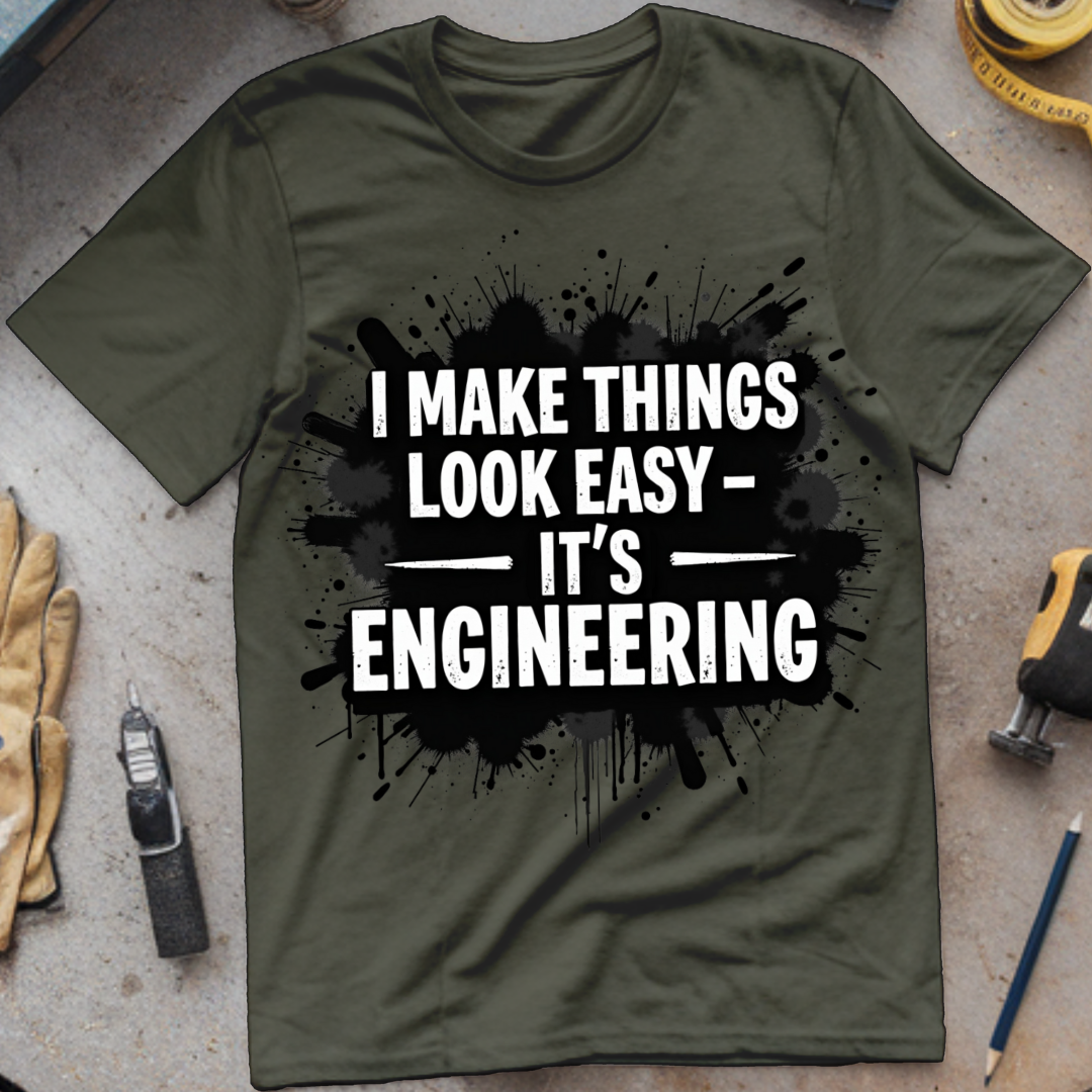 I Make Things Look Easy: It’s Engineering