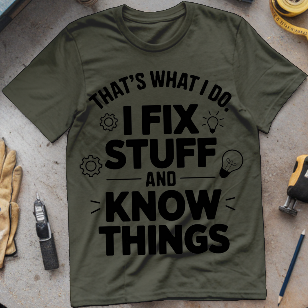 That’s What I Do: I Fix Stuff and Know Things