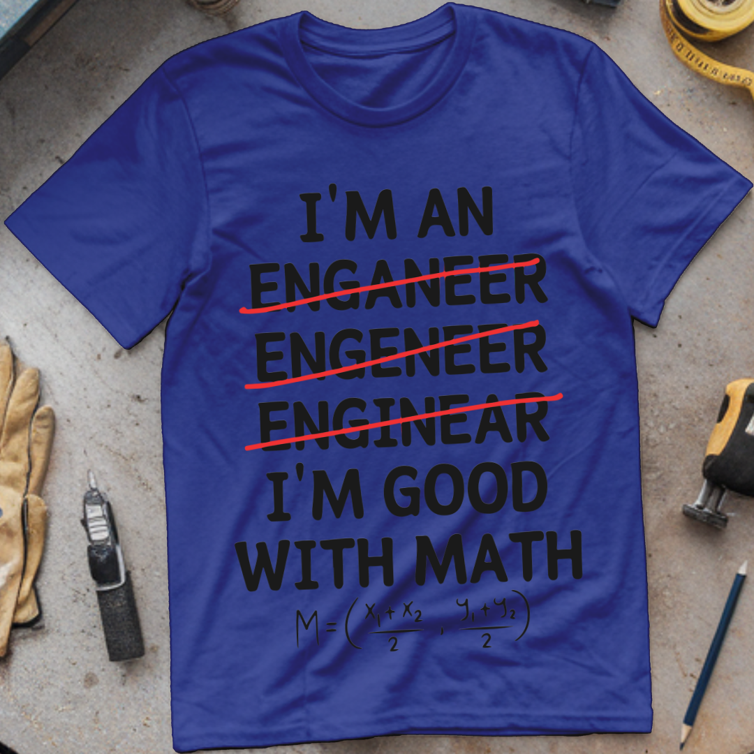 I'm an Enganeer, Engeneer, Enginear, I'm Good with Math