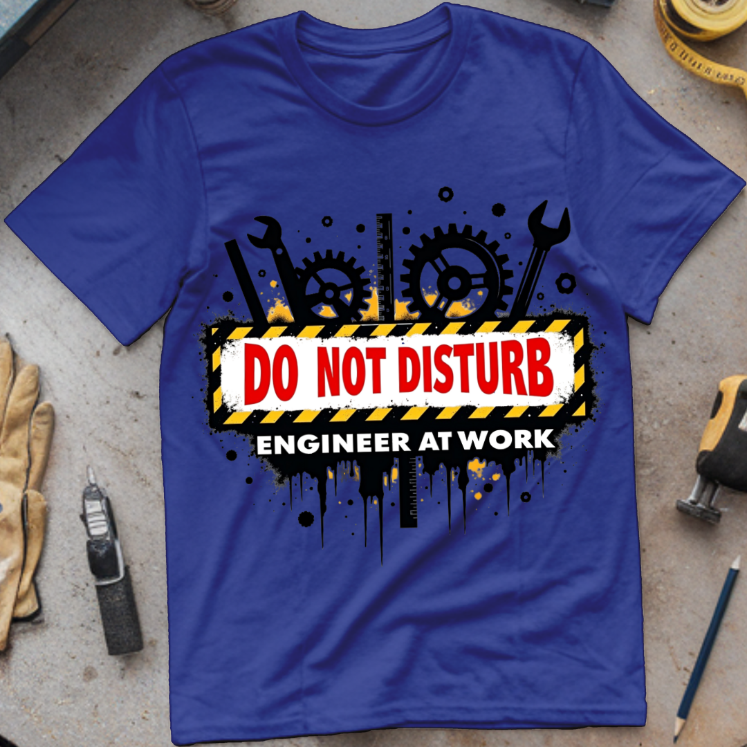 Do Not Disturb: Engineer at Work