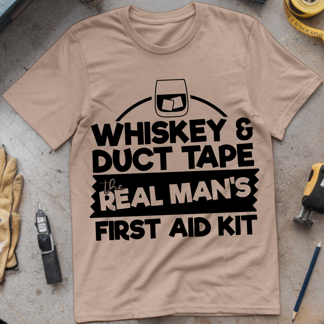 Whiskey & Duct Tape: The Real Man's First Aid Kit