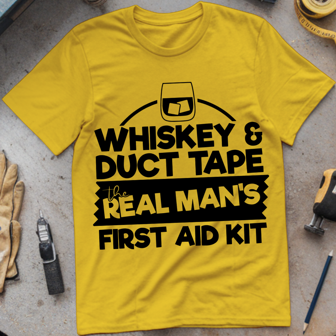 Whiskey & Duct Tape: The Real Man's First Aid Kit
