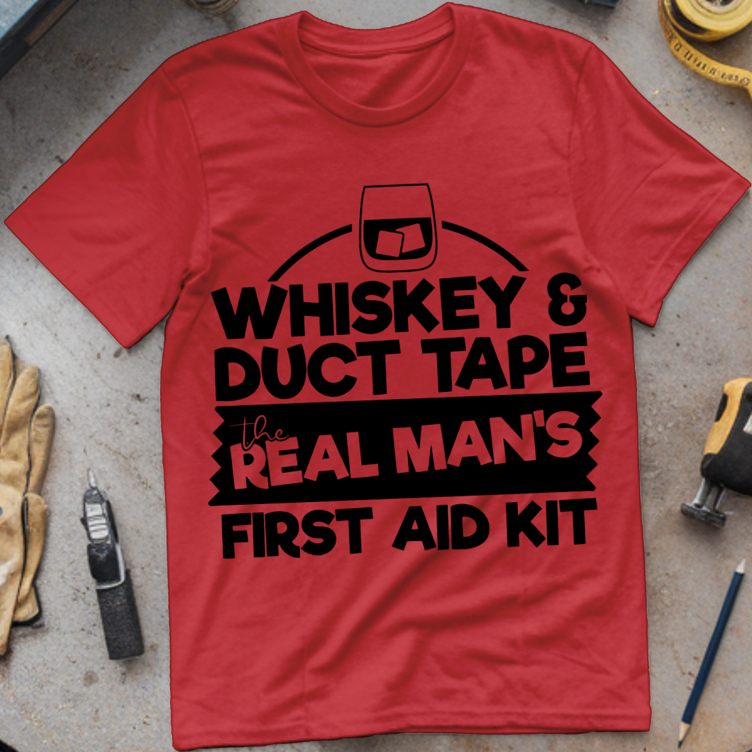 Whiskey & Duct Tape: The Real Man's First Aid Kit
