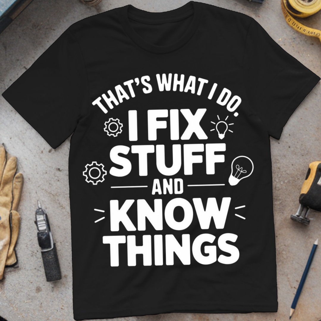 That’s What I Do: I Fix Stuff and Know Things