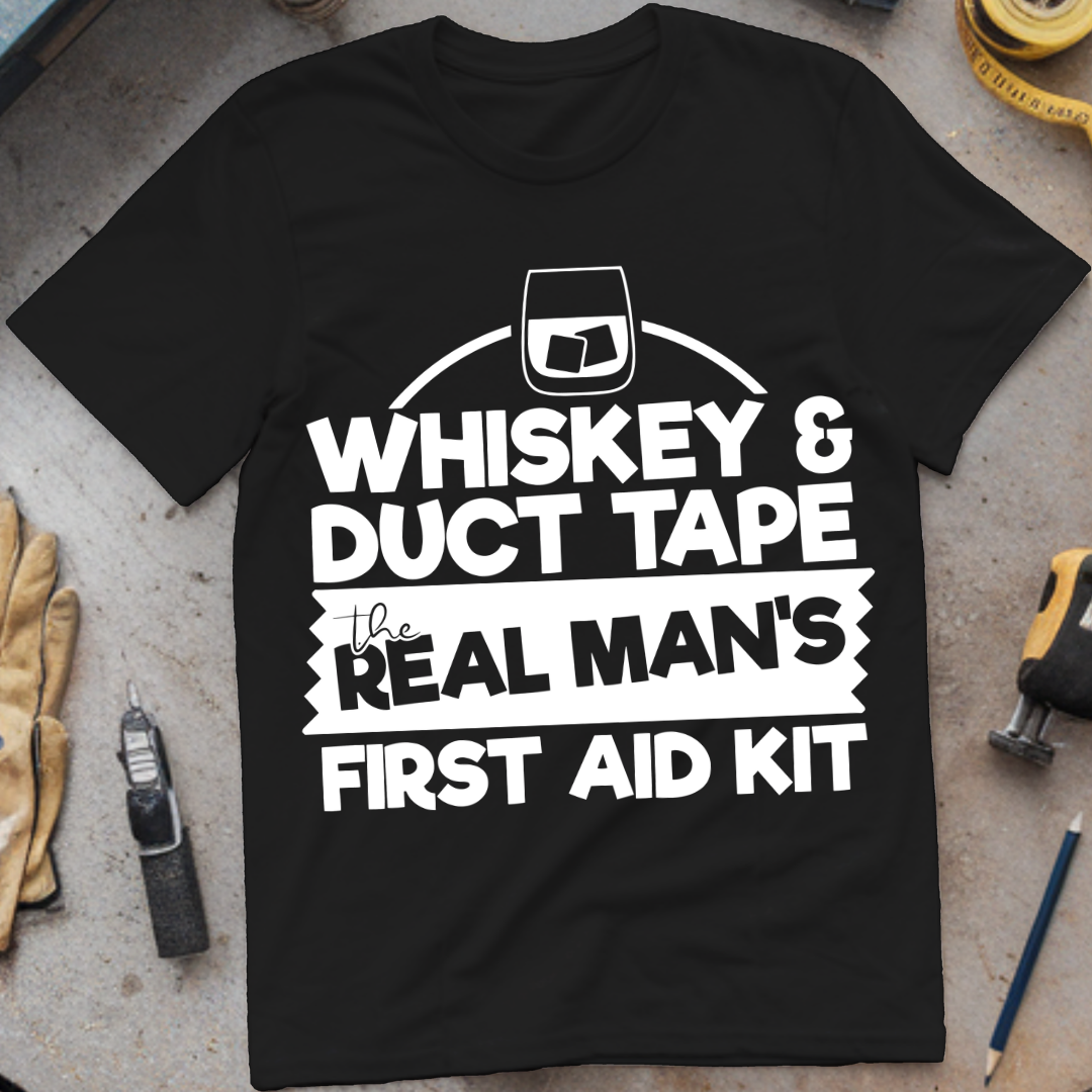 Whiskey & Duct Tape: The Real Man's First Aid Kit