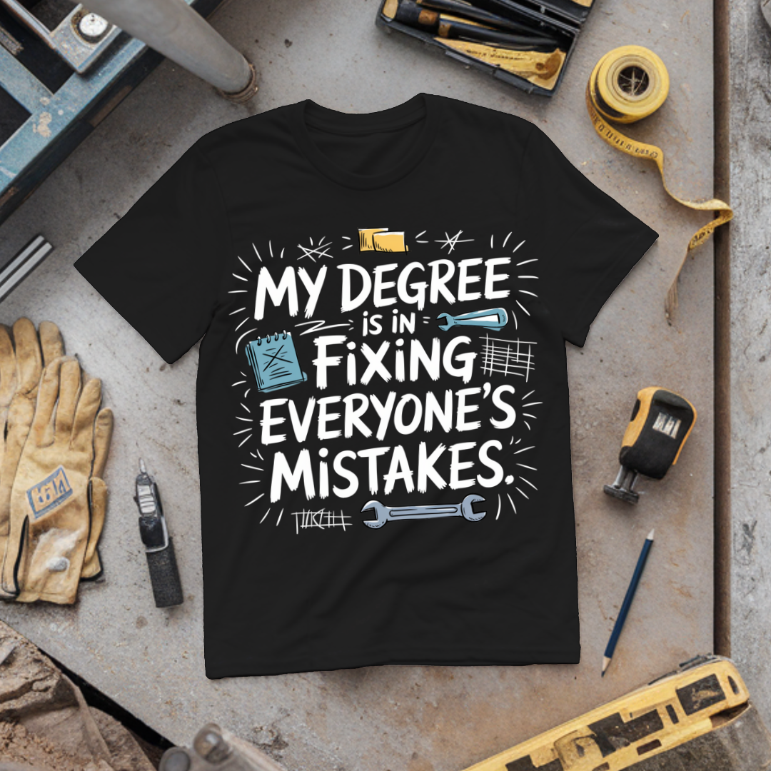 My degree is in fixing everyone's mistakes