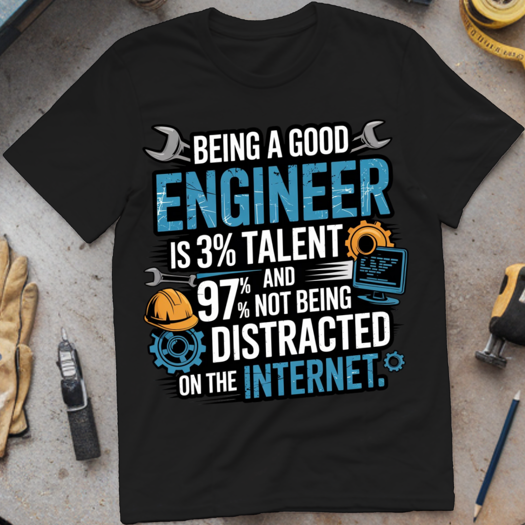 Being a Good Engineer: 3% Talent, 97% Not Being Distracted