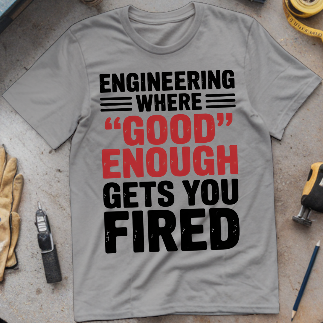 Engineering – Where Good Enough Gets You Fired