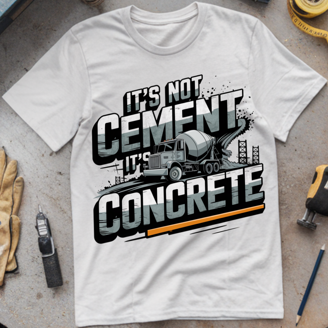 It's Not Cement, It's Concrete