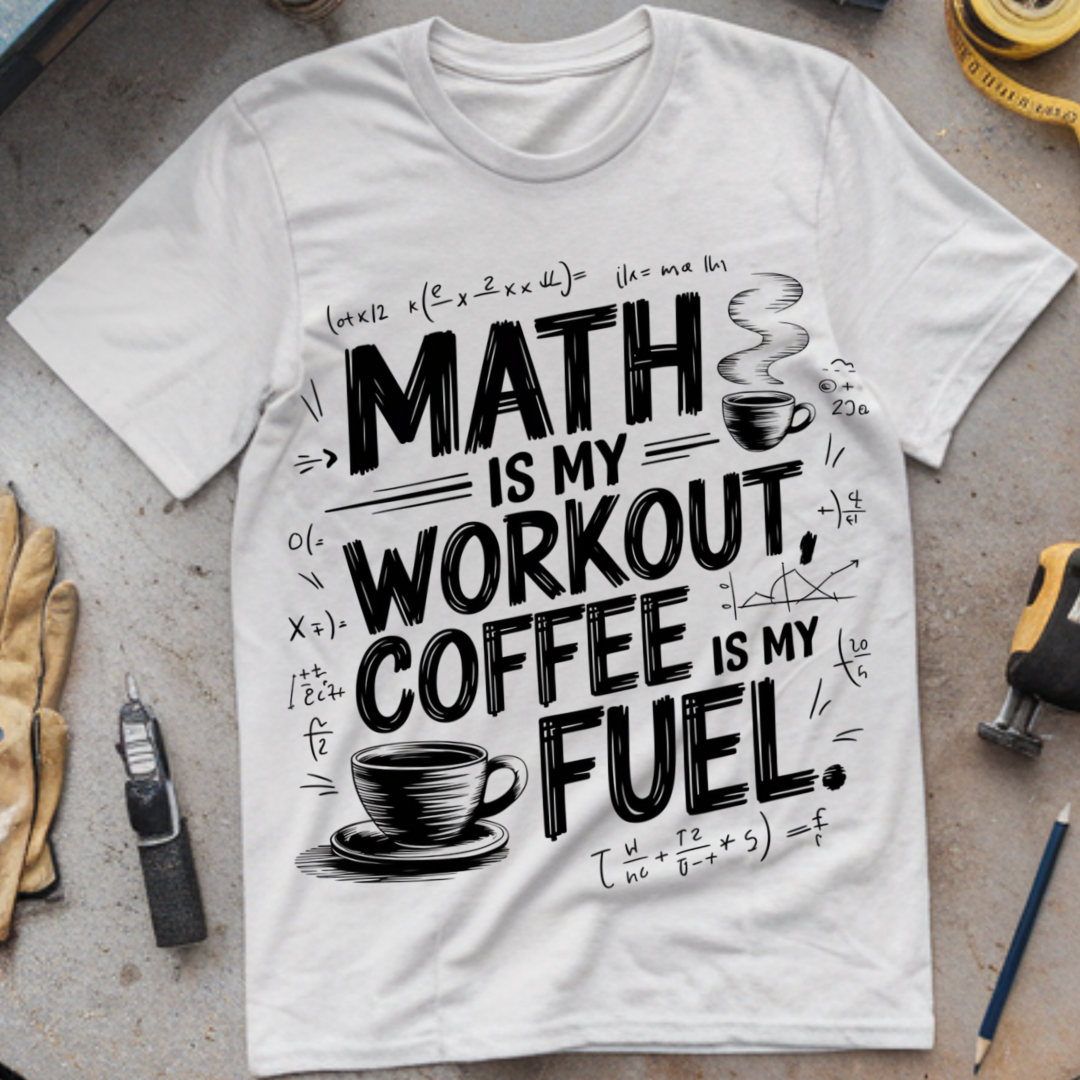 Math Is My Workout, Coffee Is My Fuel