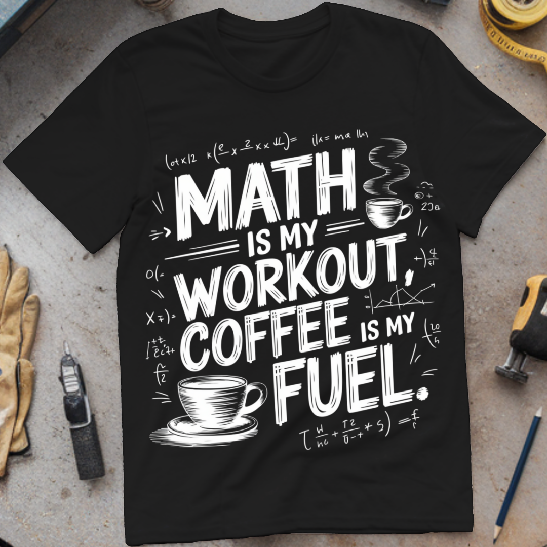Math Is My Workout, Coffee Is My Fuel