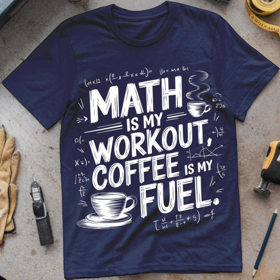 Math Is My Workout, Coffee Is My Fuel