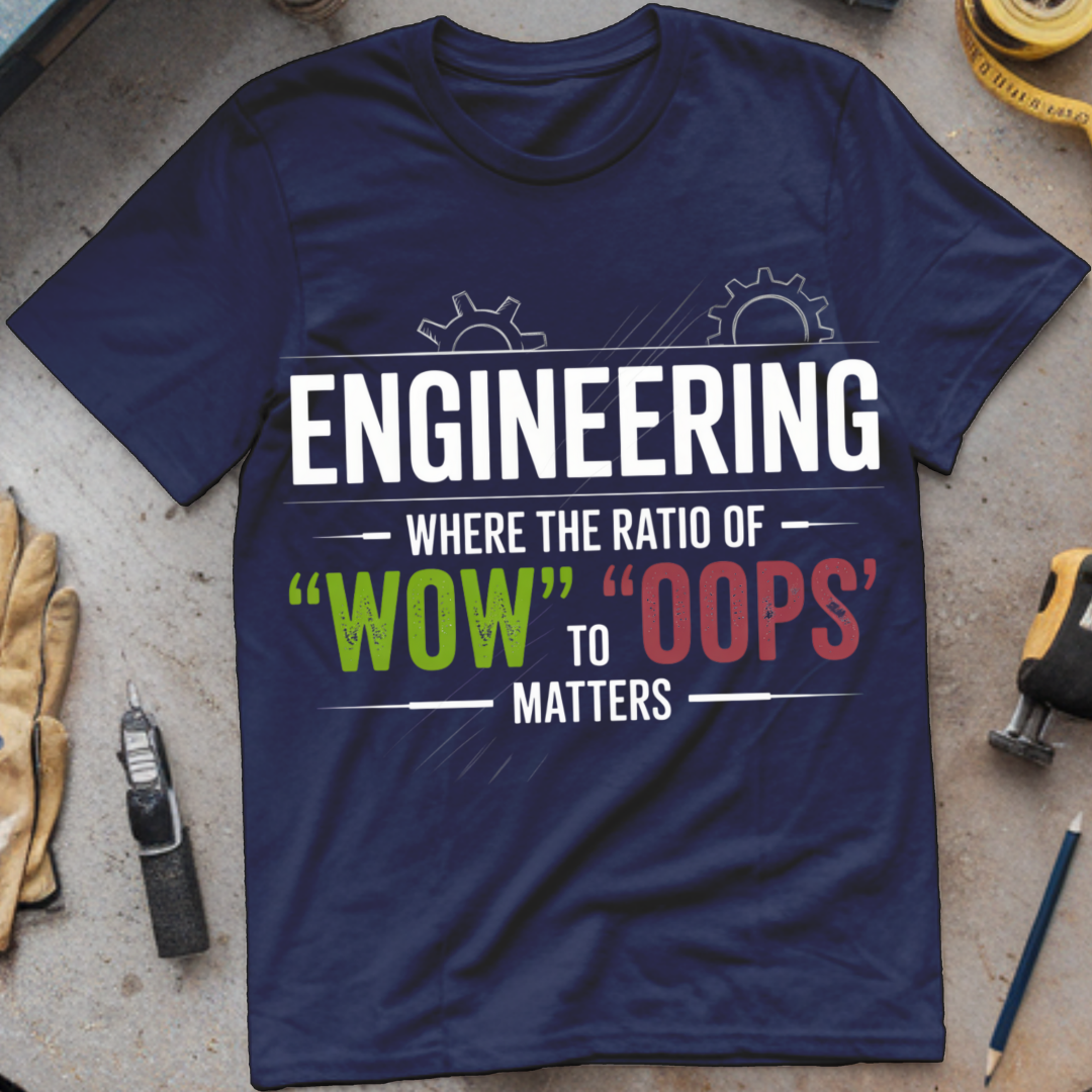 Engineering: Where the Ratio of "Wow" to "Oops" Matters