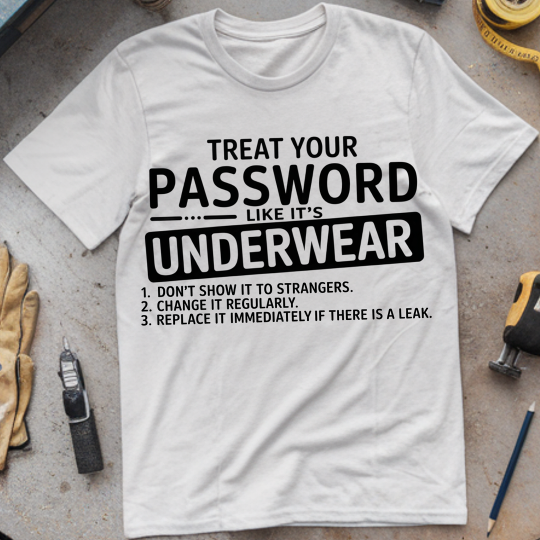Treat Your Password Like Your Underwear