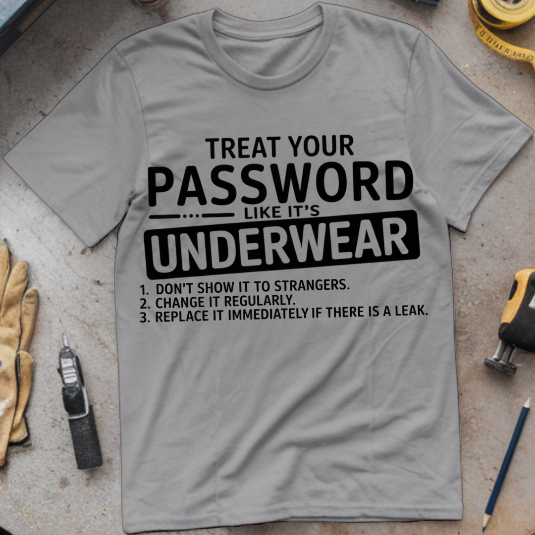 Treat Your Password Like Your Underwear