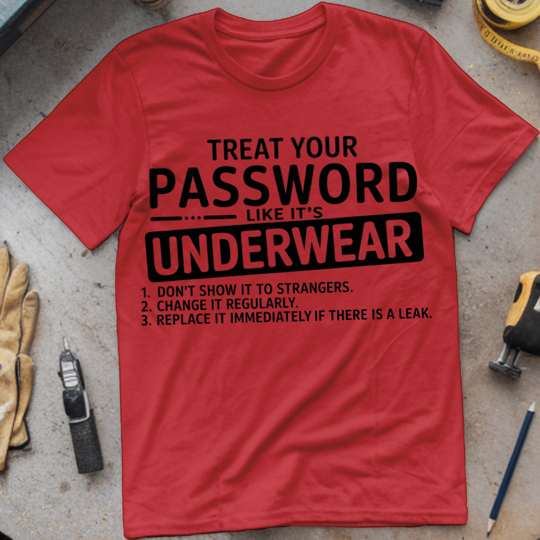 Treat Your Password Like Your Underwear