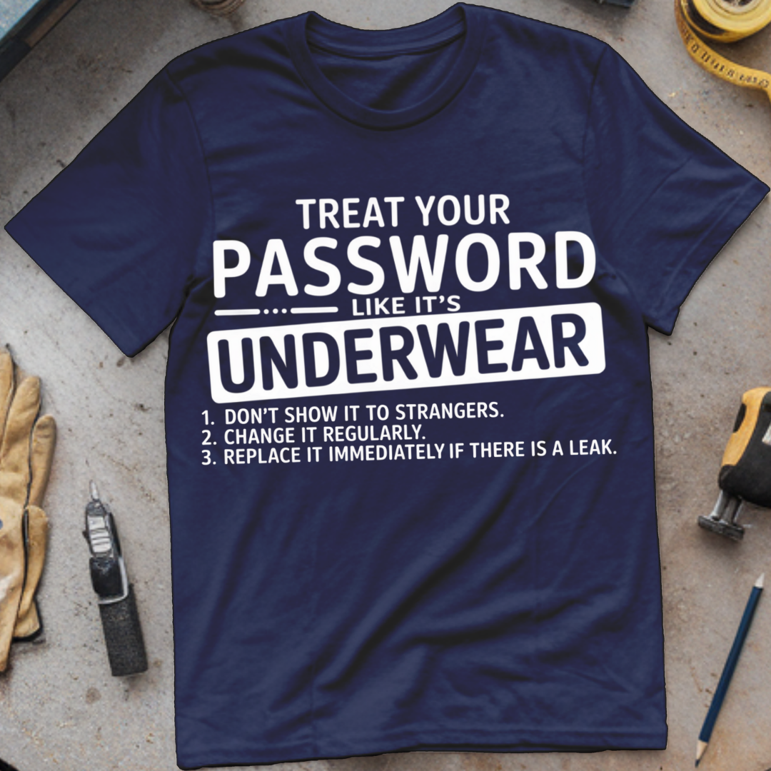 Treat Your Password Like Your Underwear