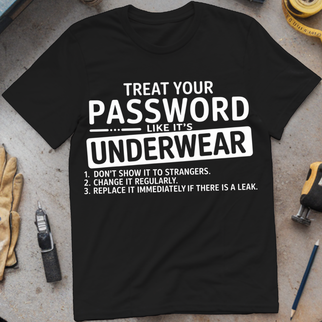 Treat Your Password Like Your Underwear