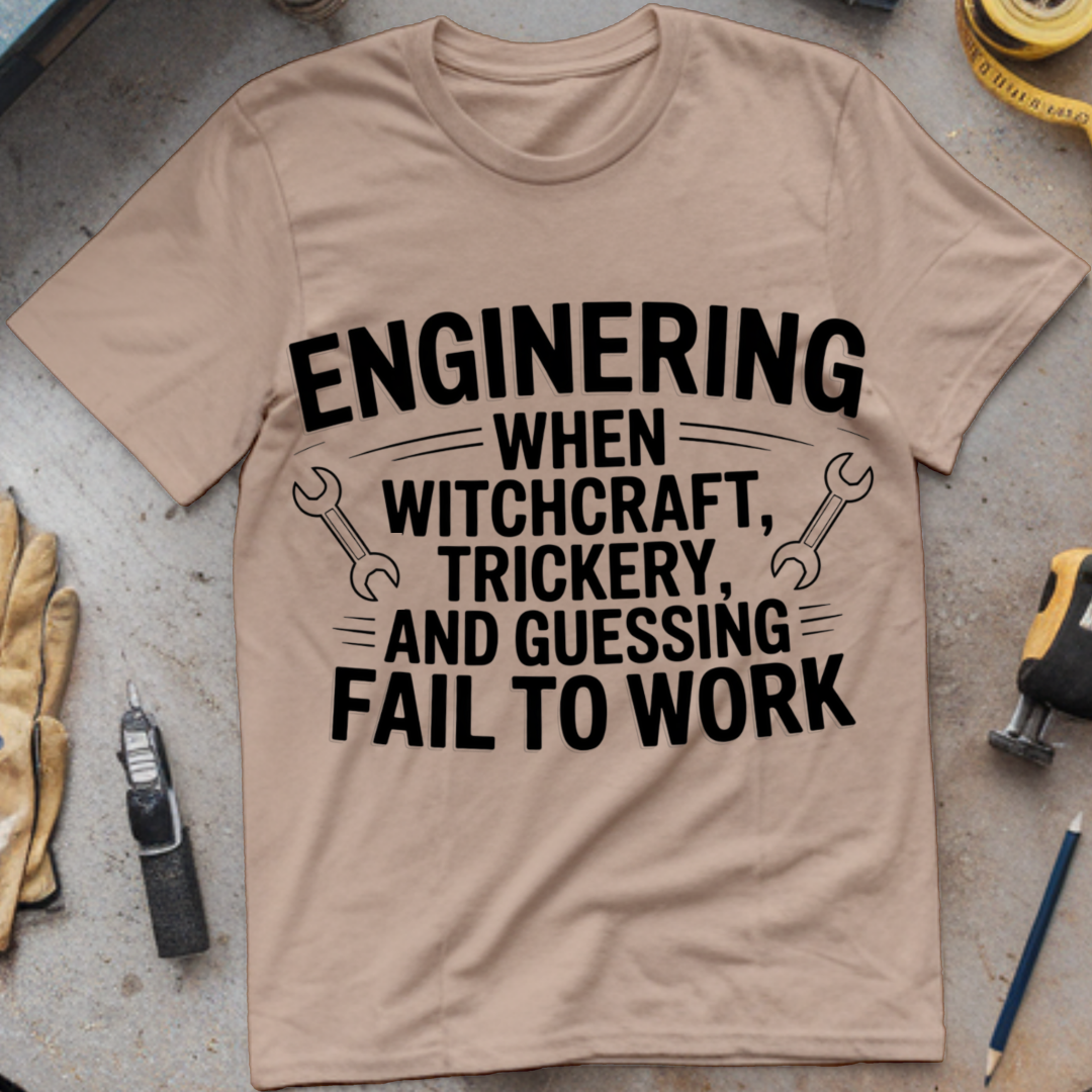 Engineering: When Witchcraft, Trickery, and Guessing Fail to Work