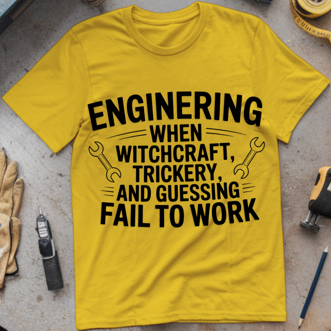 Engineering: When Witchcraft, Trickery, and Guessing Fail to Work